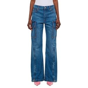 Stella Mccartney Front Zip Cargo Denim - NWT